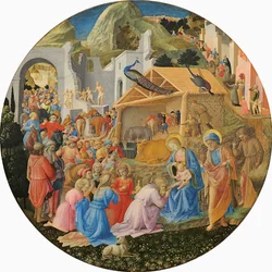 Die Anbetung der Könige, ca. 1440-60